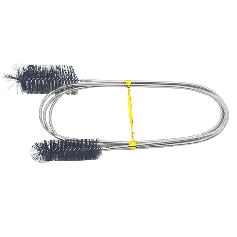 Aquarium Filter & Hose Cleaning Brush | Stainless Steel