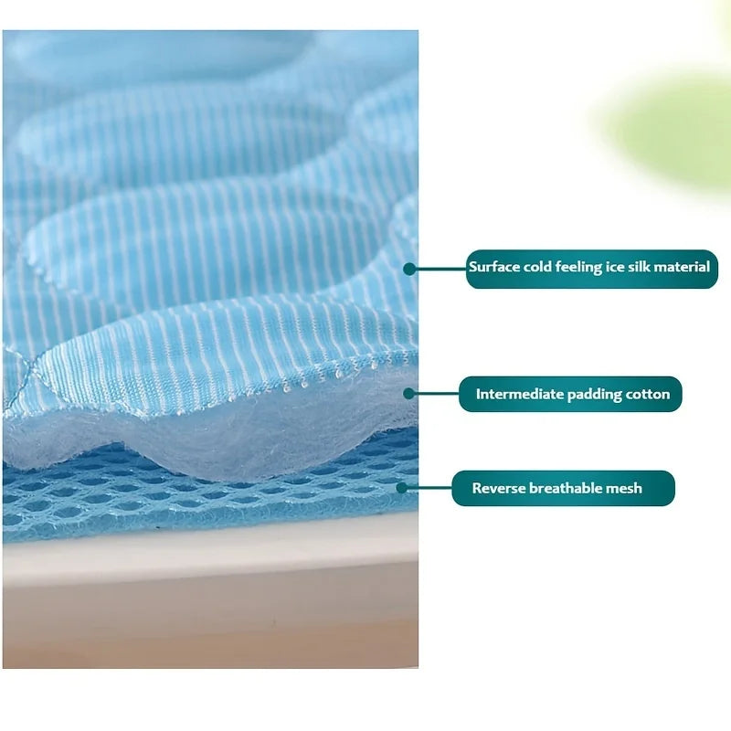 Dog and Cat Cooling Mat | Summer Pet Cold Bed & Cat Ice Pad