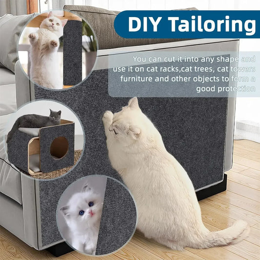 DIY Trimmable Cat Furniture Protector & Scratcher Mat - 7 Colors