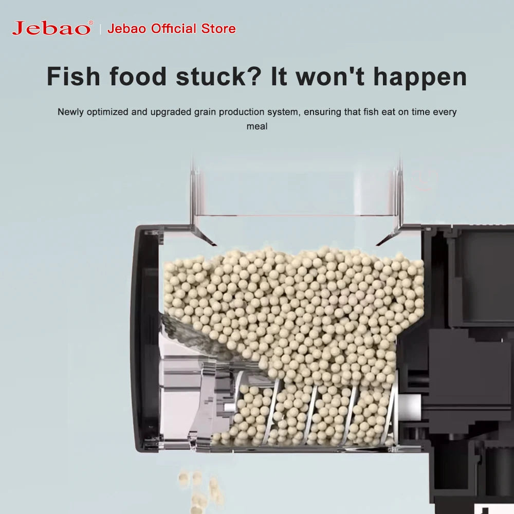 Jebao Jecod Smart WiFi Automatic Aquarium Fish Feeder 2024