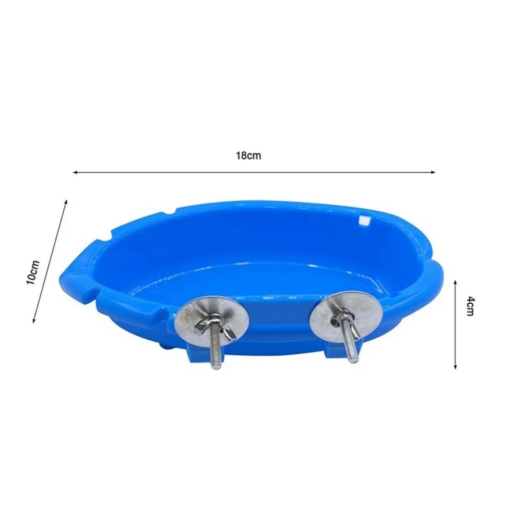 Multi-Use Parrot Bird Bath & Feeder Box – Canadian Birds