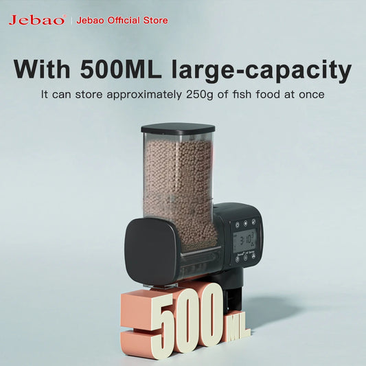 Jebao Jecod Smart WiFi Automatic Aquarium Fish Feeder 2024
