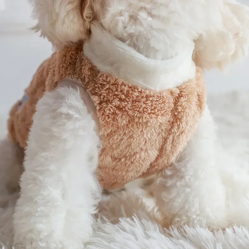 Cozy Fleece Dog & Cat Sweater - Warm Winter Pullover for Small Breeds