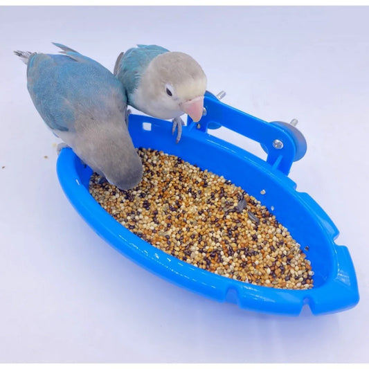 Multi-Use Parrot Bird Bath & Feeder Box – Canadian Birds