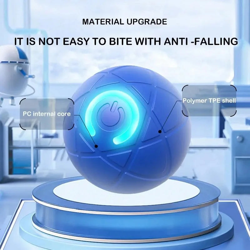 Interactive Automatic Dog Ball Toy - Rechargeable Pet Fun