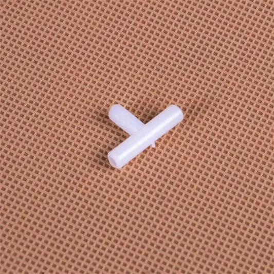 10-Pack 4mm Aquarium Air Pump T-Connectors - Fish Tank Tubing