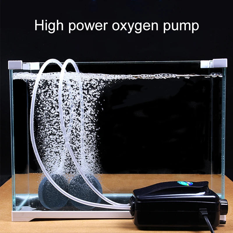 SOBO Silent Adjustable High Power Aquarium Air Pump Oxygenator