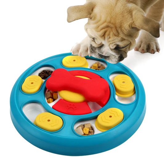 Interactive Dog Puzzle Slow Feeder & IQ Toy - Pet Fun