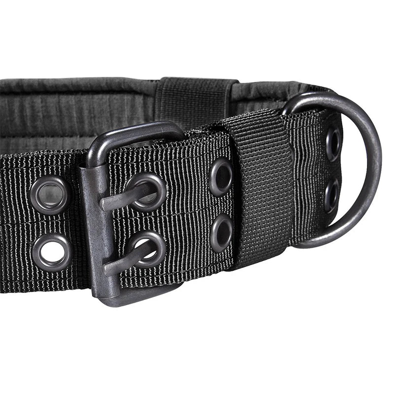 Tactical Nylon Dog Collar - Adjustable & Durable for Med/Lrg Dogs