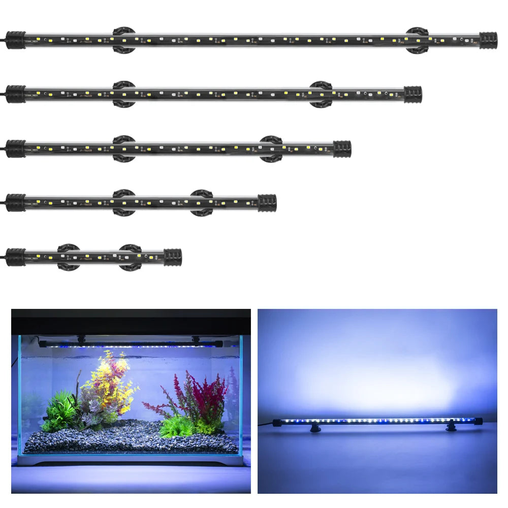 USB LED Aquarium Light | Plant Grow & Fish Tank Decor - Waterproof
