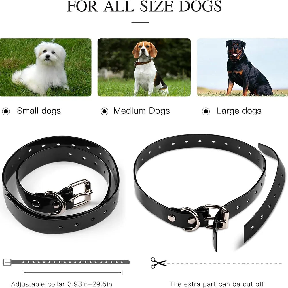 Rechargeable Electric Dog Training & Anti-Bark Collar w/ Clicker