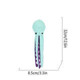Interactive Plush Octopus Dog Toy - Sound & Durable Fun