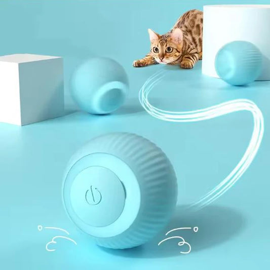 Automatic Smart Cat Ball Toy | Interactive & Self-Rolling