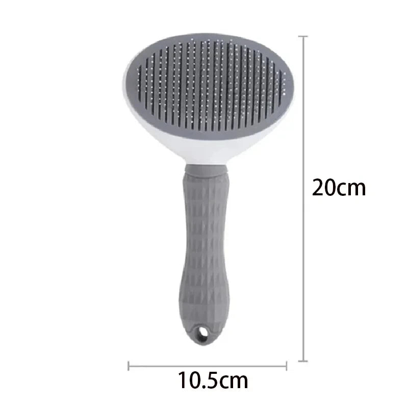 Pro Stainless Steel Pet Grooming Brush for Cats & Dogs | Deshedding