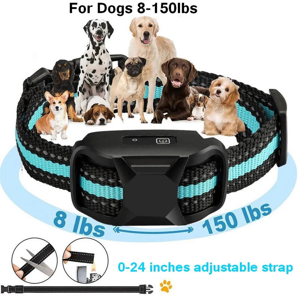 No Shock Dog Training Collar: 3300ft Range, Waterproof E-Collar