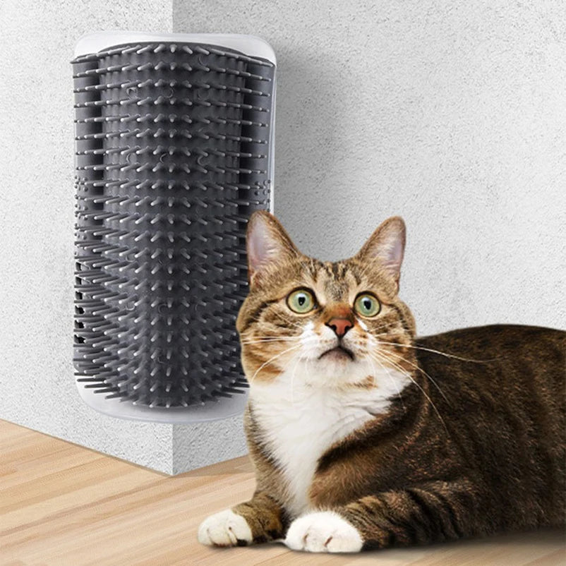 Cat Corner Scrubber Massager & Self-Grooming Brush | Pet Canada