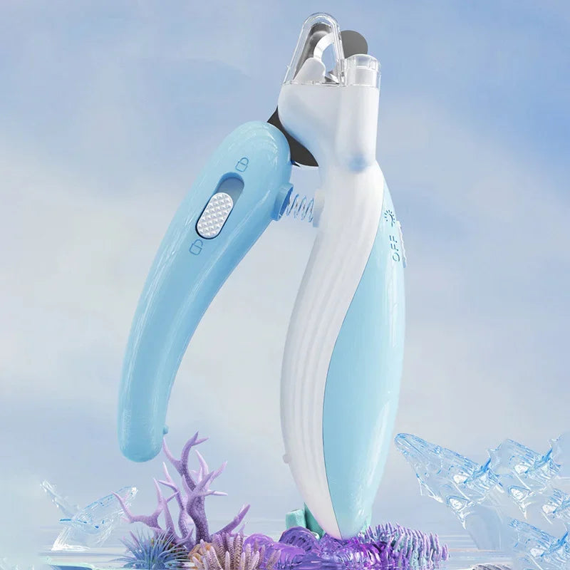 Professional LED Pet Nail Clippers for Dogs & Cats