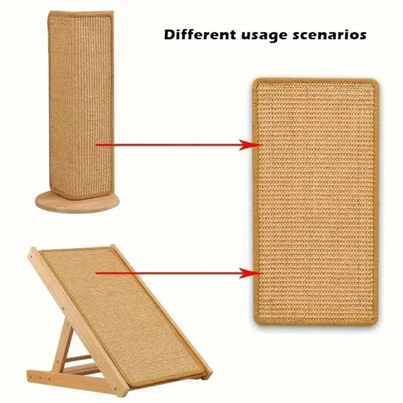 Natural Sisal Cat Scratcher Mat: Protect Your Canadian Home