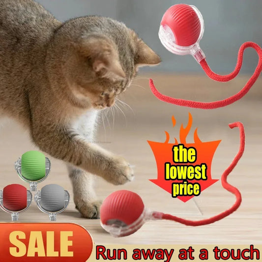 Smart Interactive Cat Ball Toy | Automatic Self-Moving for Cats