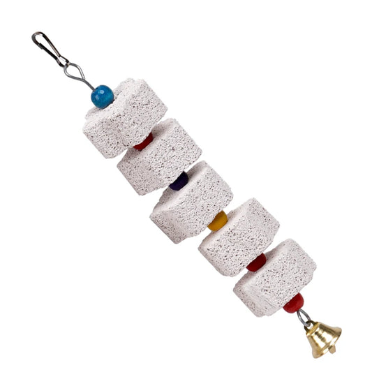 Parrot Beak Grinding Calcium Stone & Chew Toy | Birds & Small Pets