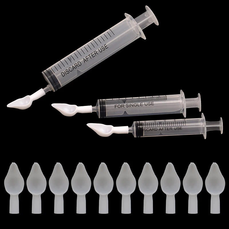Baby Bird Feeding Kit: Syringe & Spoon for Milk & Medicine