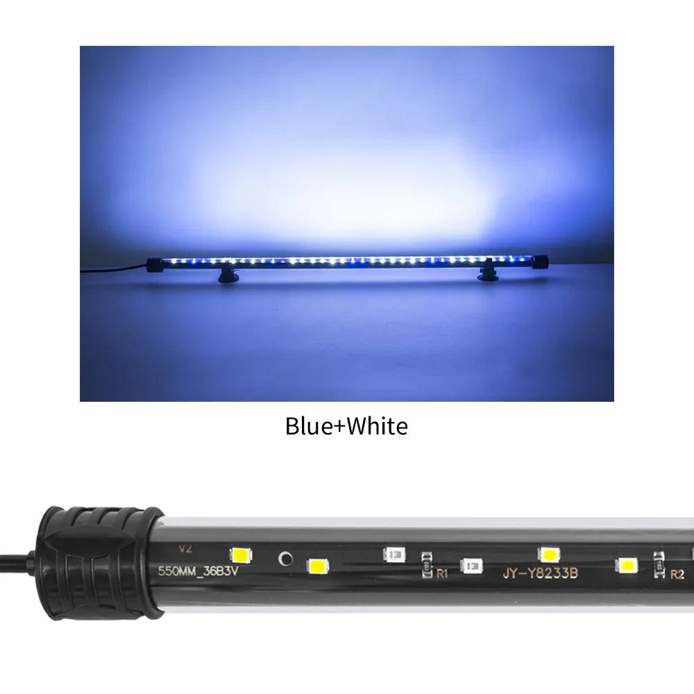 USB LED Aquarium Light | Plant Grow & Fish Tank Decor - Waterproof