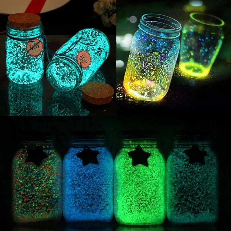 1000 Luminous Glow In Dark Pebbles | Garden, Path & Aquarium Decor