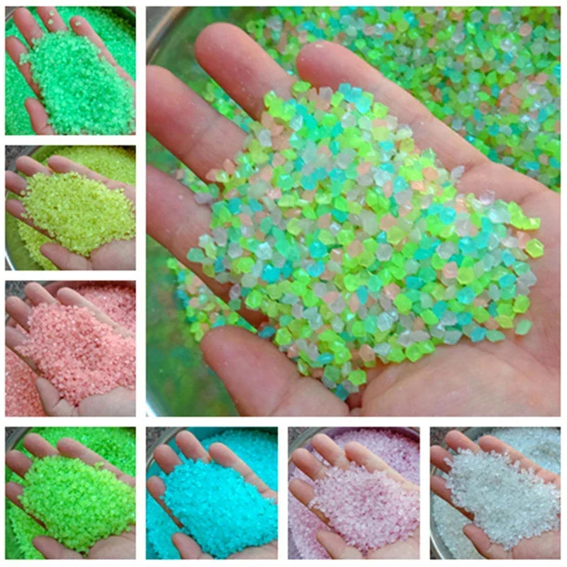 Glow in Dark Luminous Pebbles for Garden & Aquarium Decor