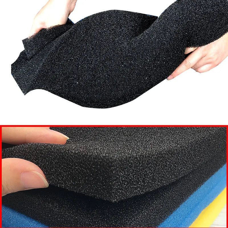 Premium Black Bio Filter Foam Sponge for Aquarium & Fish Tank