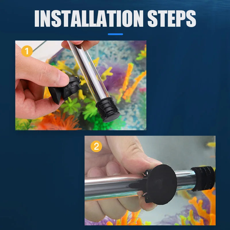 Aquarium LED Plant Grow & Decor Light - Waterproof Fish Tank Lamp