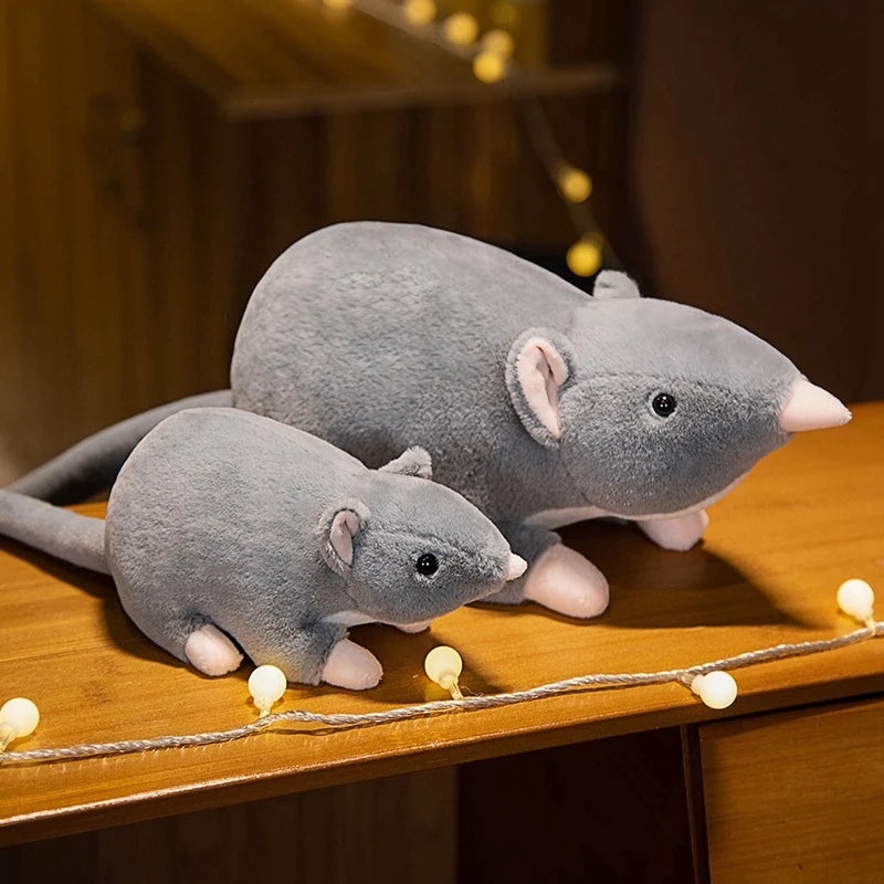 Soft Plush Mouse 32cm & Rat Plushie Doll - Stuffed Animal Toy