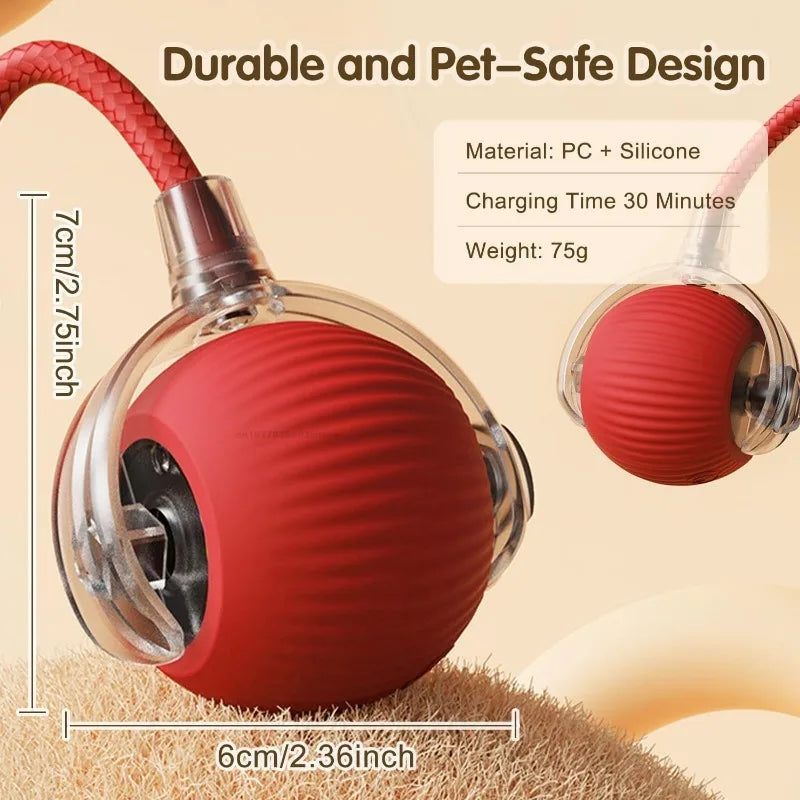 Smart Interactive Cat Ball Toy | Automatic Self-Moving for Cats