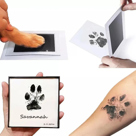 No-Mess Baby & Pet Paw Print Ink Pad Kit | Keepsake Souvenir Canada
