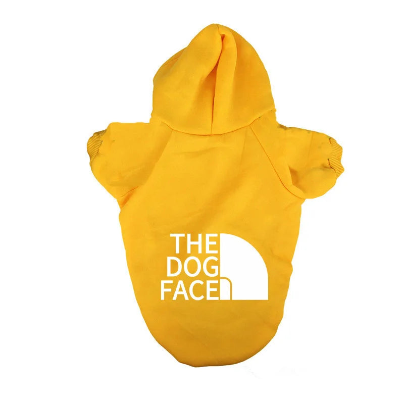 The Dog Face Inspired Warm Dog Hoodie & Wind Coat - All Sizes