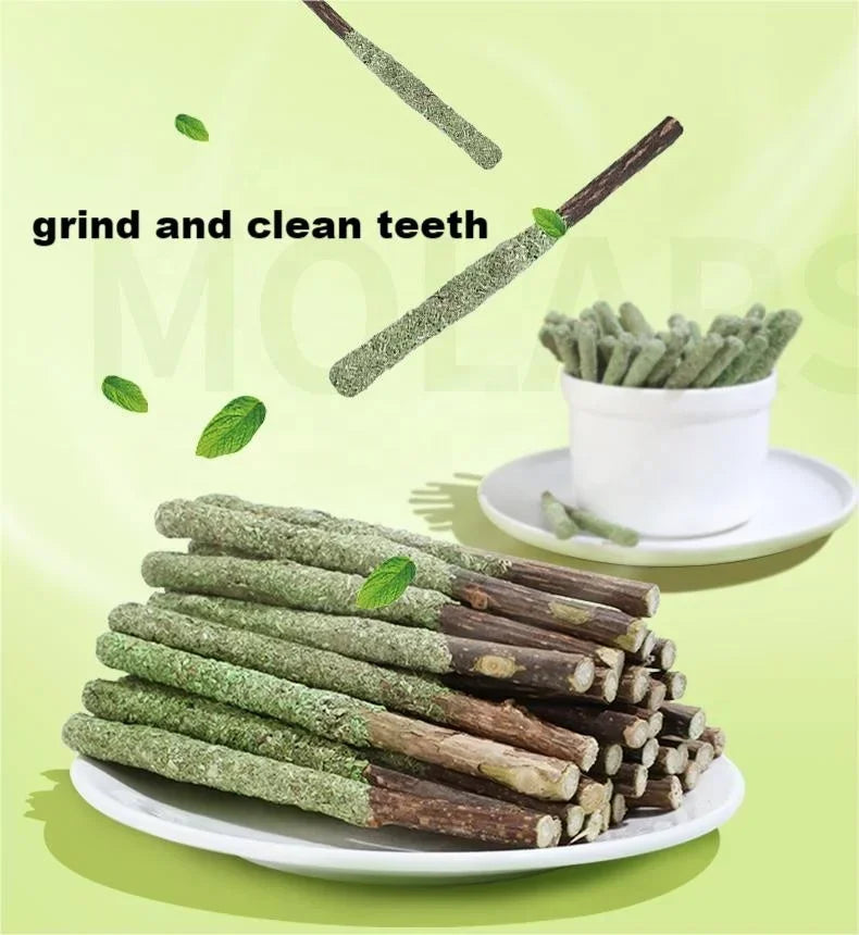 6-Pack Natural Matatabi & Silvervine Cat Sticks | Dental Health
