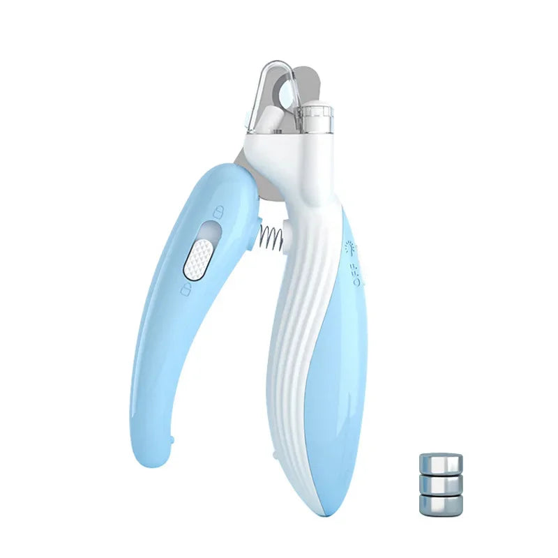 Professional LED Pet Nail Clippers for Dogs & Cats