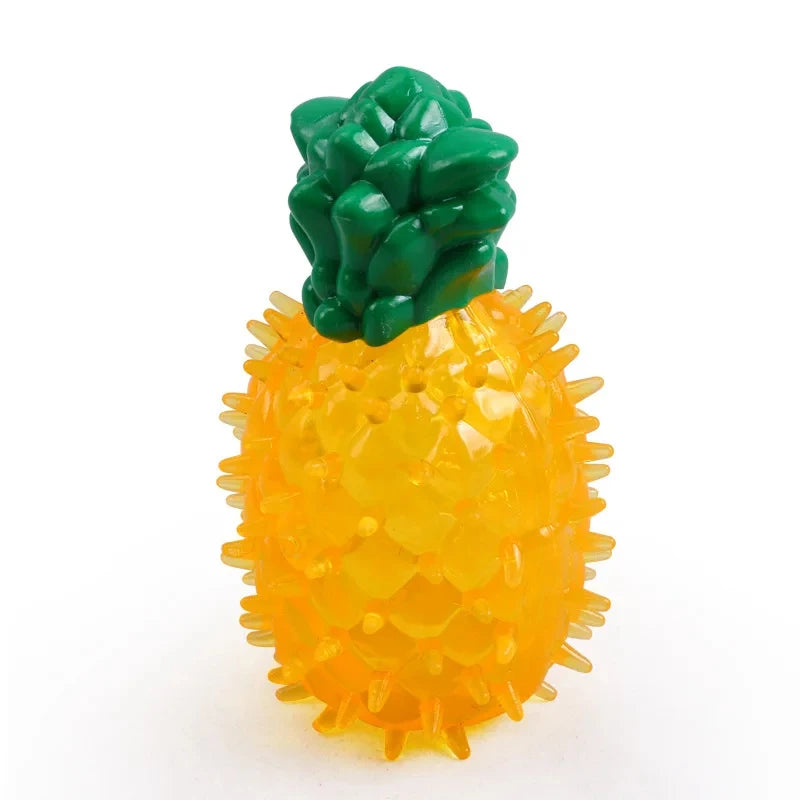 Pet Cooling Fruit Chew Toy - Reusable Dog & Cat Summer Fun