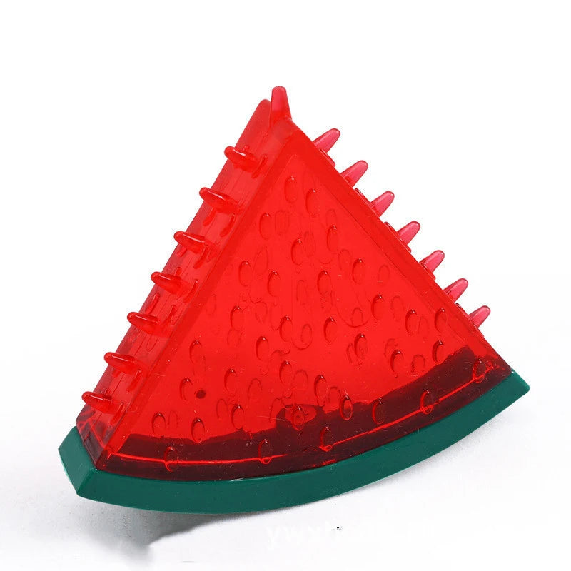 Pet Cooling Fruit Chew Toy - Reusable Dog & Cat Summer Fun