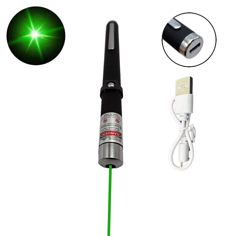 2-in-1 Mini Laser Pointer & LED Pet Training Flashlight for Cats & Dogs