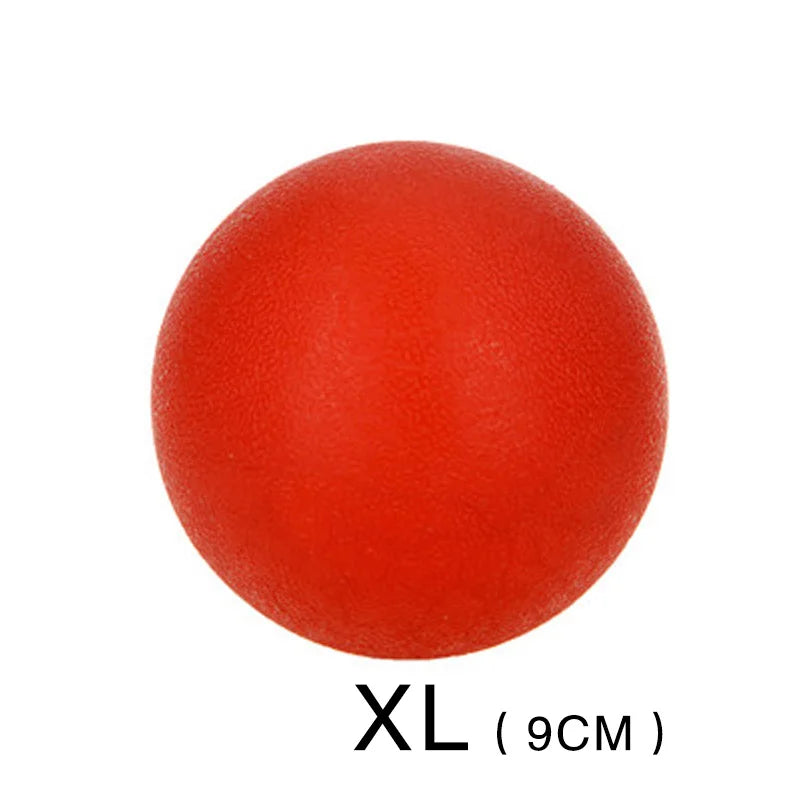 HOOPET Tough Red Rubber Dog Ball - Chew Proof S-XL