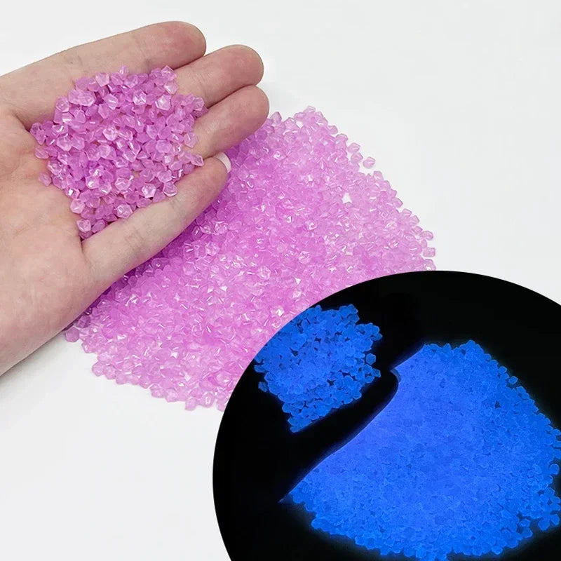 Glow in Dark Luminous Pebbles for Garden & Aquarium Decor