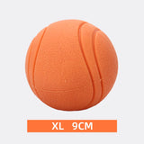 HOOPET Tough Red Rubber Dog Ball - Chew Proof S-XL