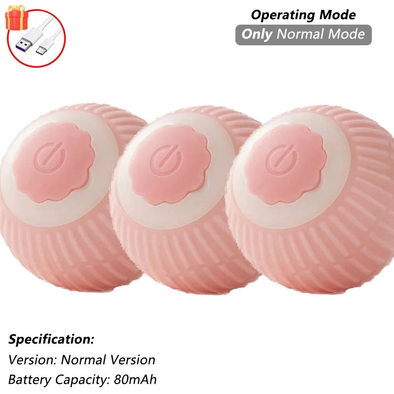 Smart Interactive Cat Ball Toy | Automatic Self-Moving for Cats