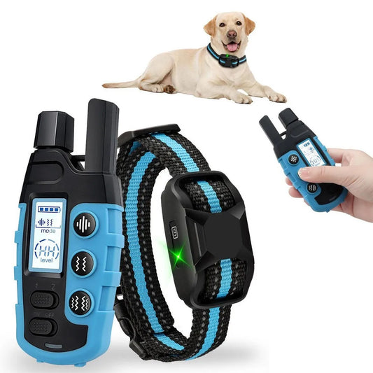 No Shock Dog Training Collar: 3300ft Range, Waterproof E-Collar