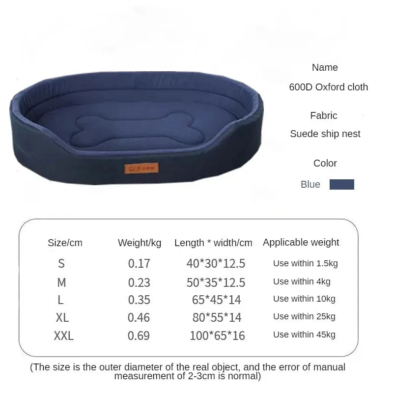 Premium Fluffy Dog & Cat Sofa Bed Cushion - All Sizes