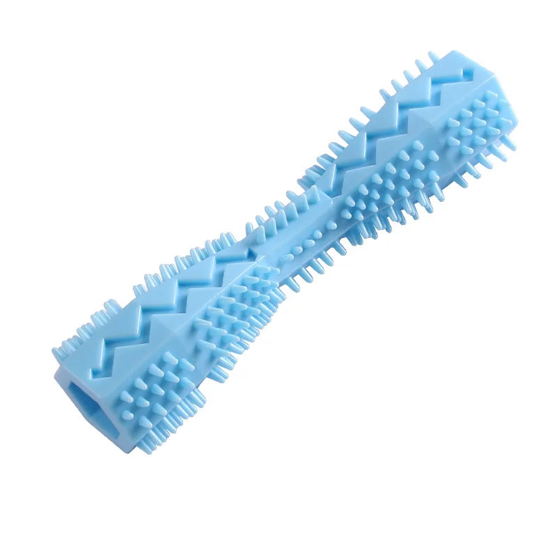 Dog Toothbrush Chew Toy - Durable Dental Cleaning Stick