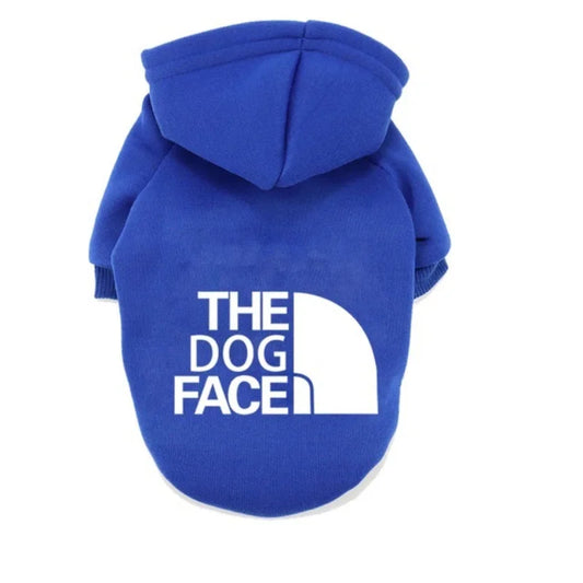 The Dog Face Inspired Warm Dog Hoodie & Wind Coat - All Sizes