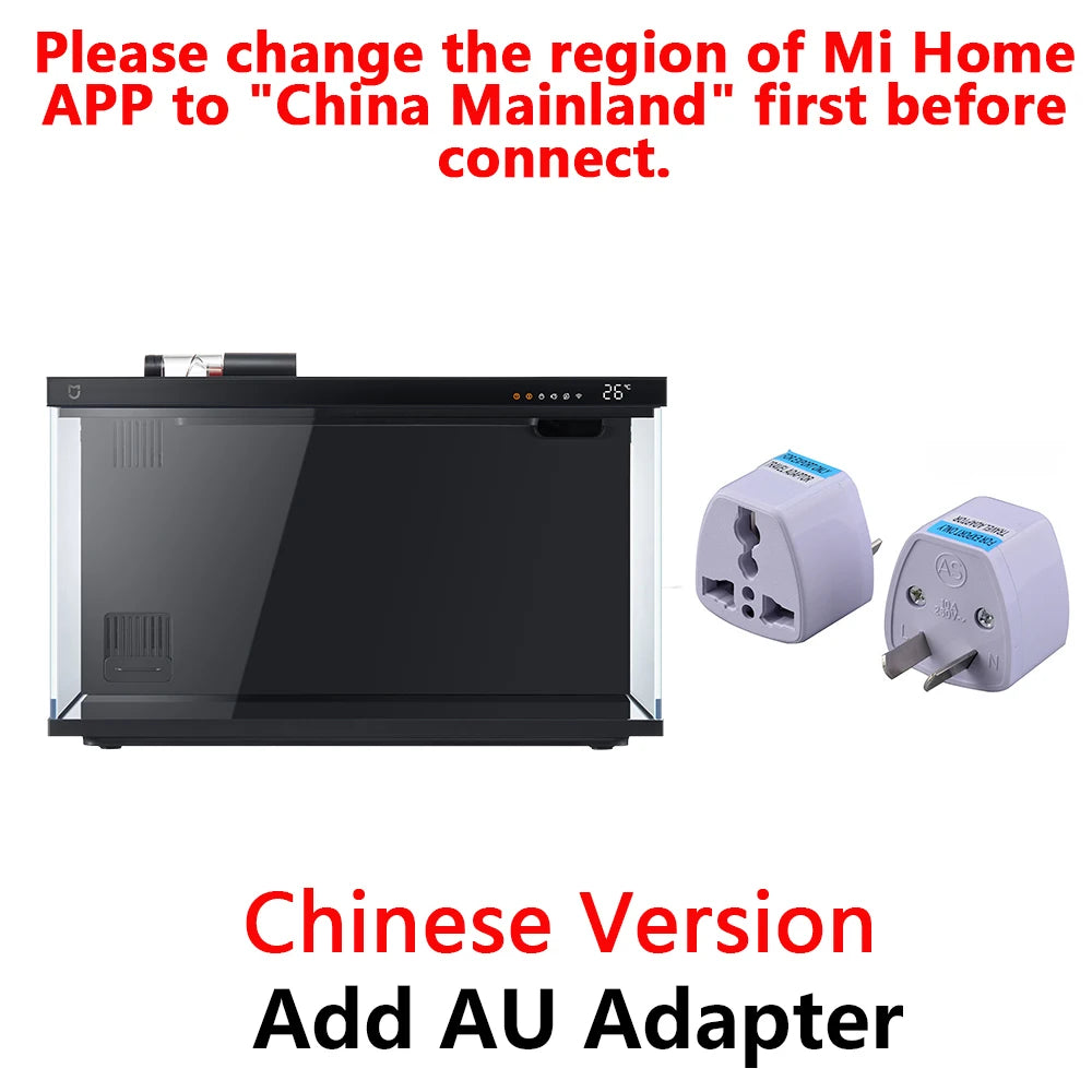 Xiaomi Mijia MYG100 Smart Fish Tank - App Control, Auto Feeder