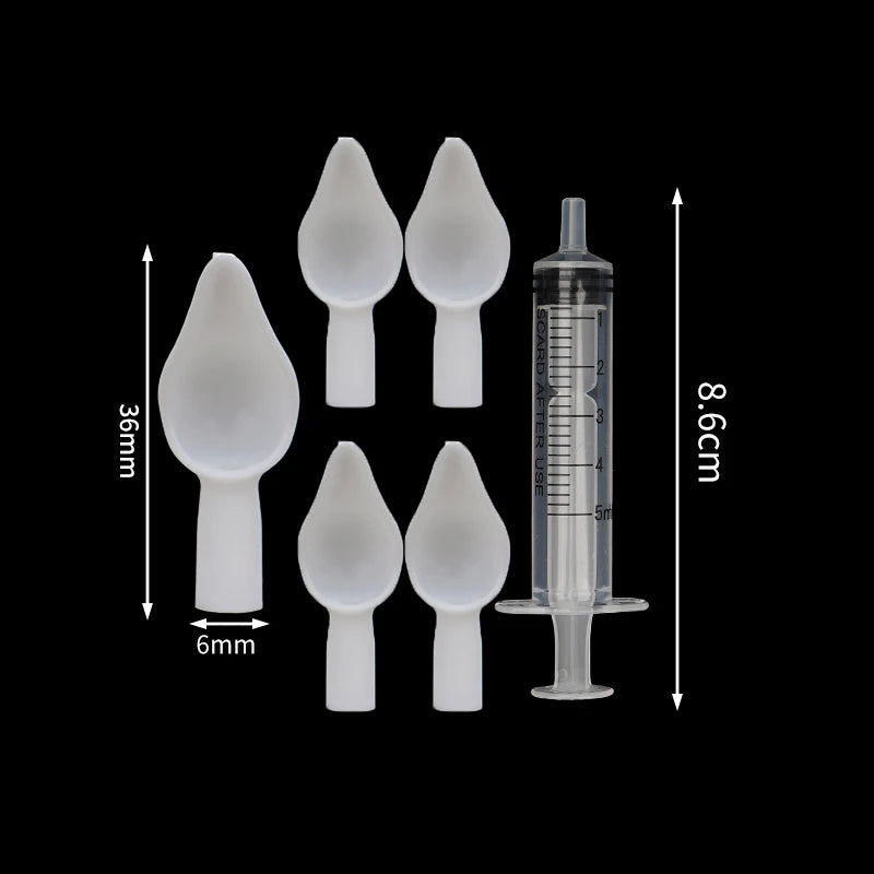 Baby Bird Feeding Kit: Syringe & Spoon for Milk & Medicine