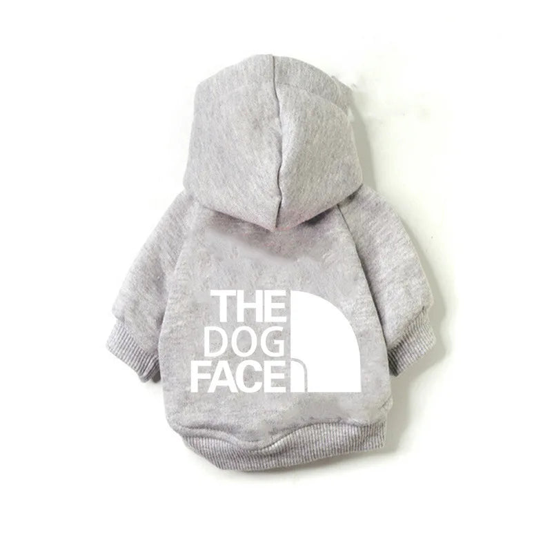 The Dog Face Inspired Warm Dog Hoodie & Wind Coat - All Sizes